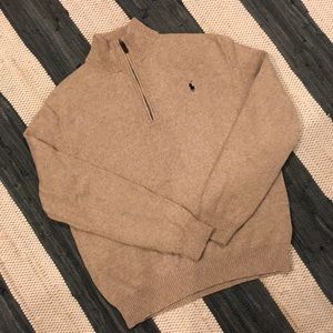 Polo Ralph Lauren Men’s Sweater, Oatmeal Size L